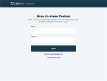 Tablet Screenshot of aluno.caelum.com.br